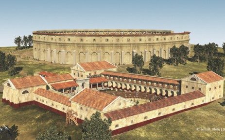 The Carnuntum site the MALÅ MIRA helped discover