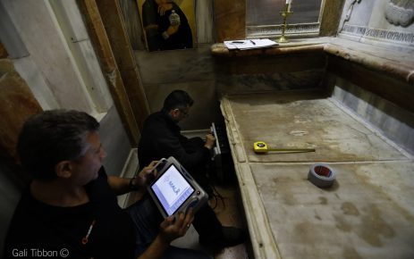 Two men subsurface mapping with GPR and resistivity meter