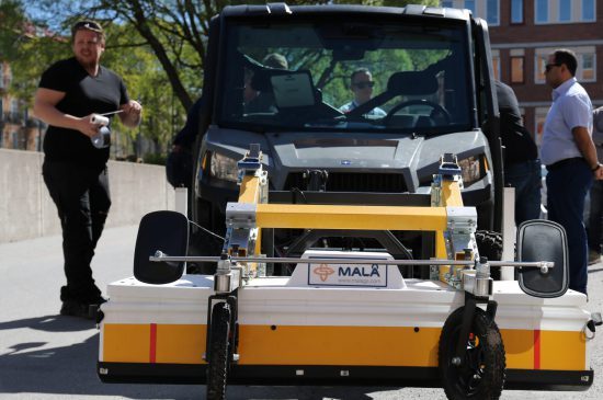 MALÅ MIRA used in utility project