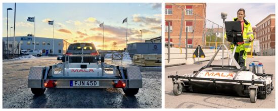 Road investigation with the MALÅ MIRA HDR system 