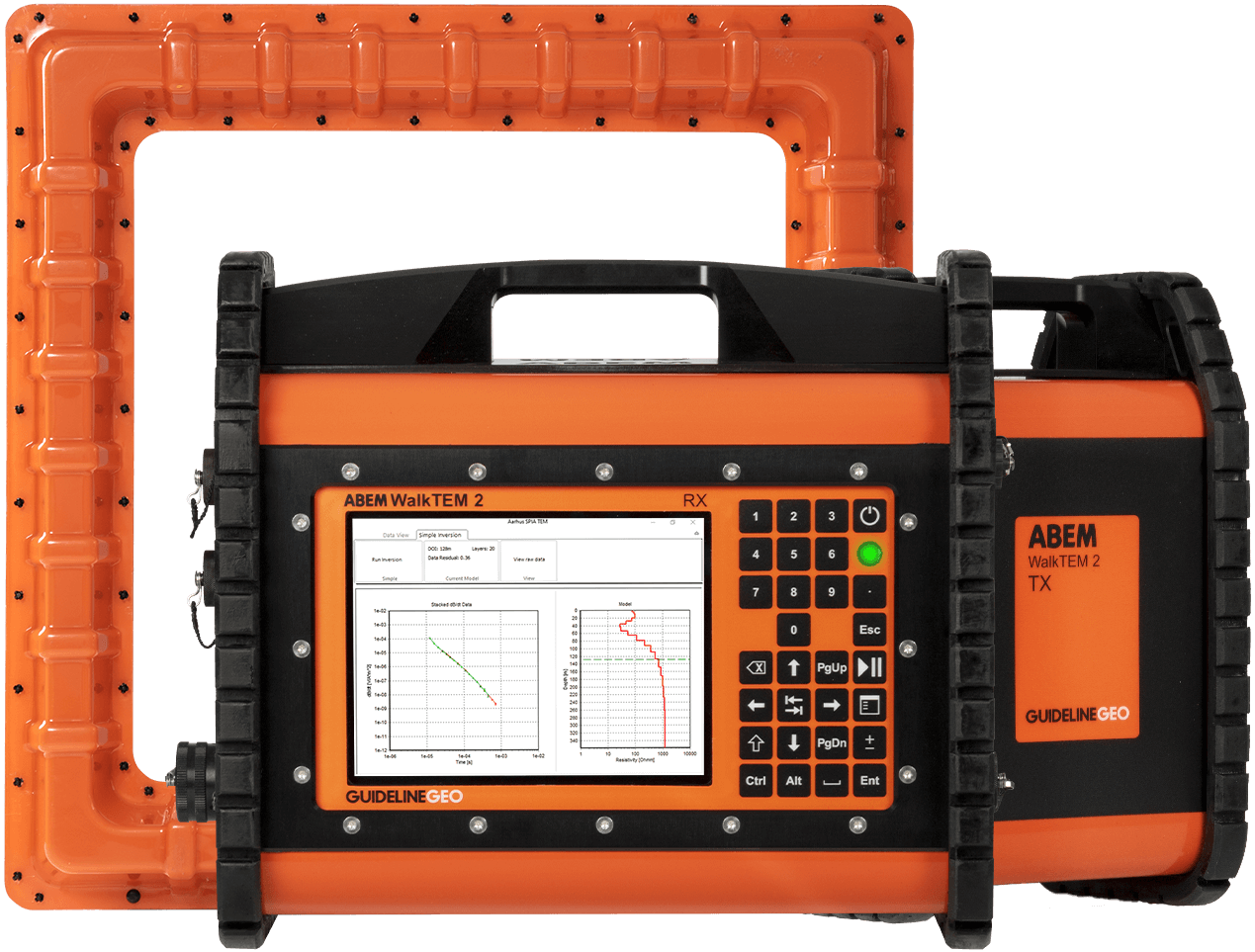 ABEM WalkTEM 2 geological mapping and environmental surveys