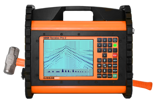 Mapping of cracks and degradation in concrete dams with the Terraloc Pro 2