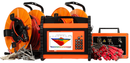 Archaeology surveying with the Terrameter LS 2