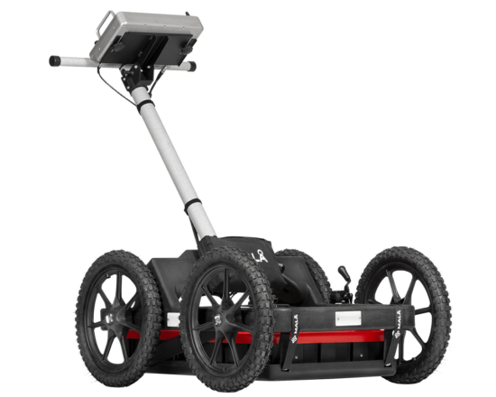 Waste deposit survey with the WideRange system