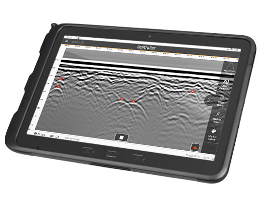 GPR data acquisition software